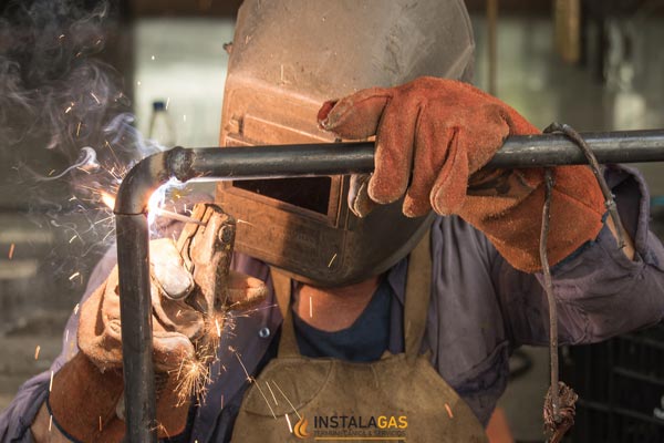rehailitación de gas en edificio por corte de suministro